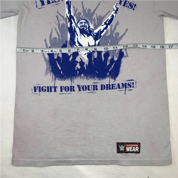 WWE Authentic Daniel Bryan 'Fight For Your Dreams' Small T-Shirt YES! YES! YES! - Picture 7 of 12